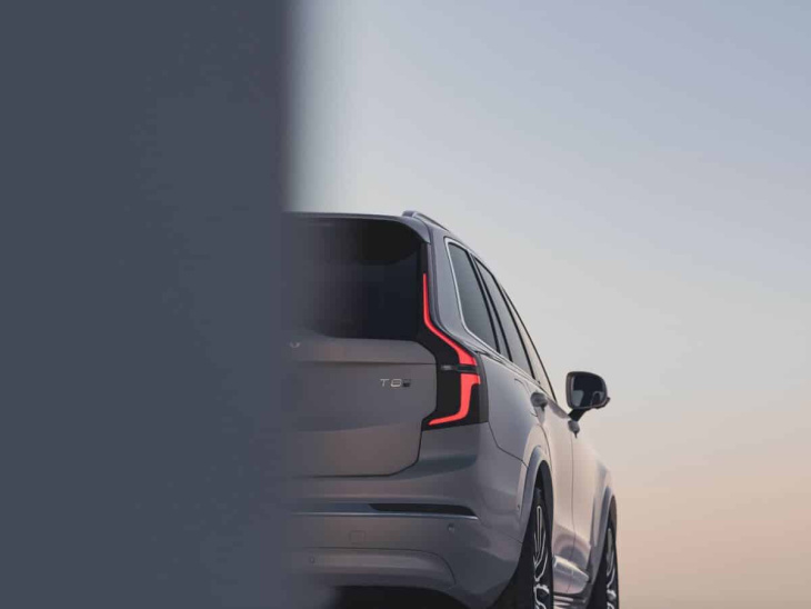 volvo xc90 facelift 2025: neues design, mehr reichweite und hybrid